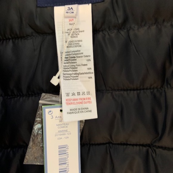 Jacadi coat NWT - Picture 5 of 7